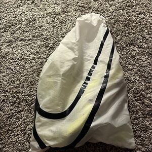 Nike neon green and teal track and field sprint spikes good condition